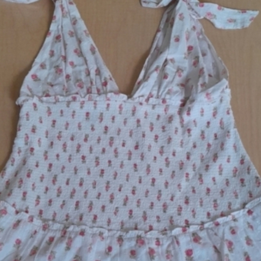 NEW Without TAGS LOVESHACKFANCY MIini Tiered Ruffle Dress Size XXL - Picture 11 of 14